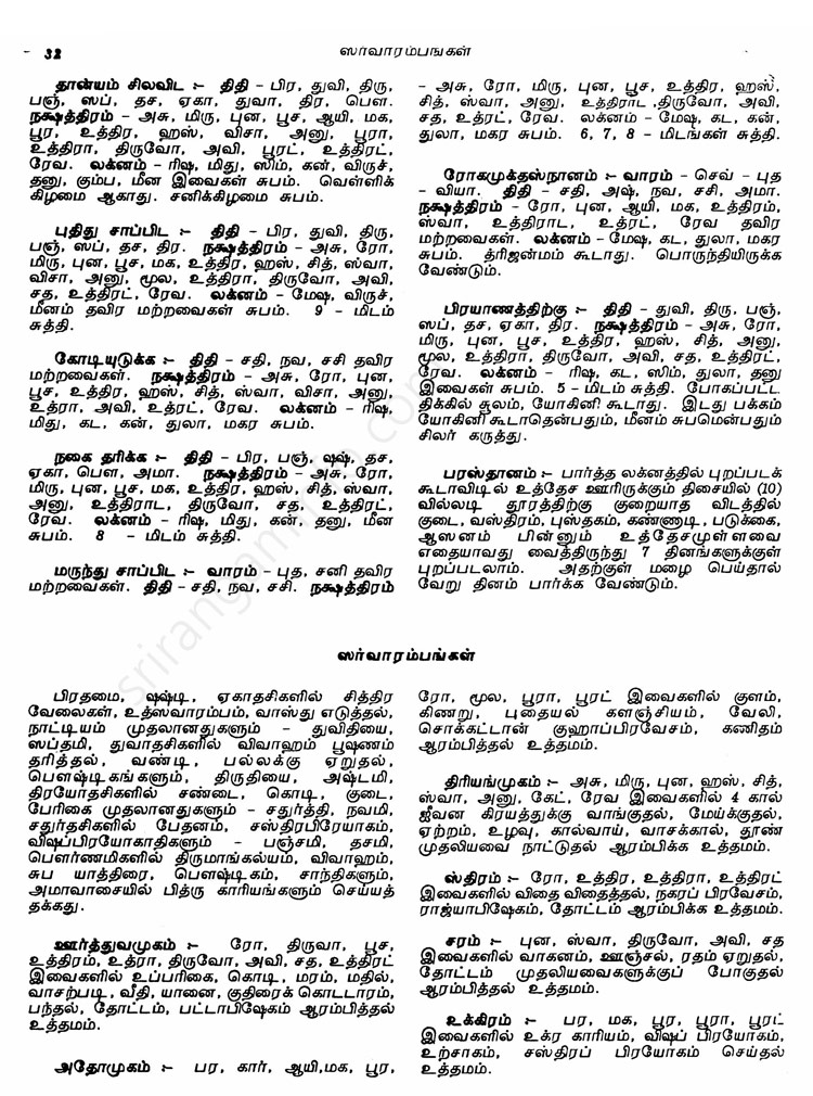 Panchangam